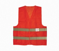 Chaleco de tela con reflejante